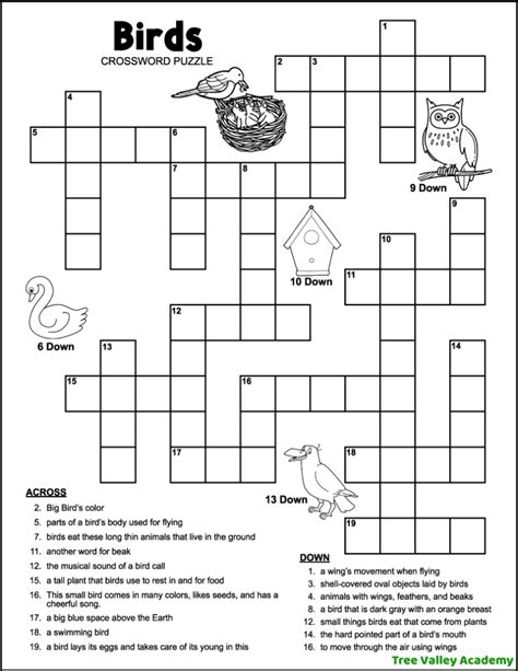 RELATED TO BIRDS Crossword Clue .